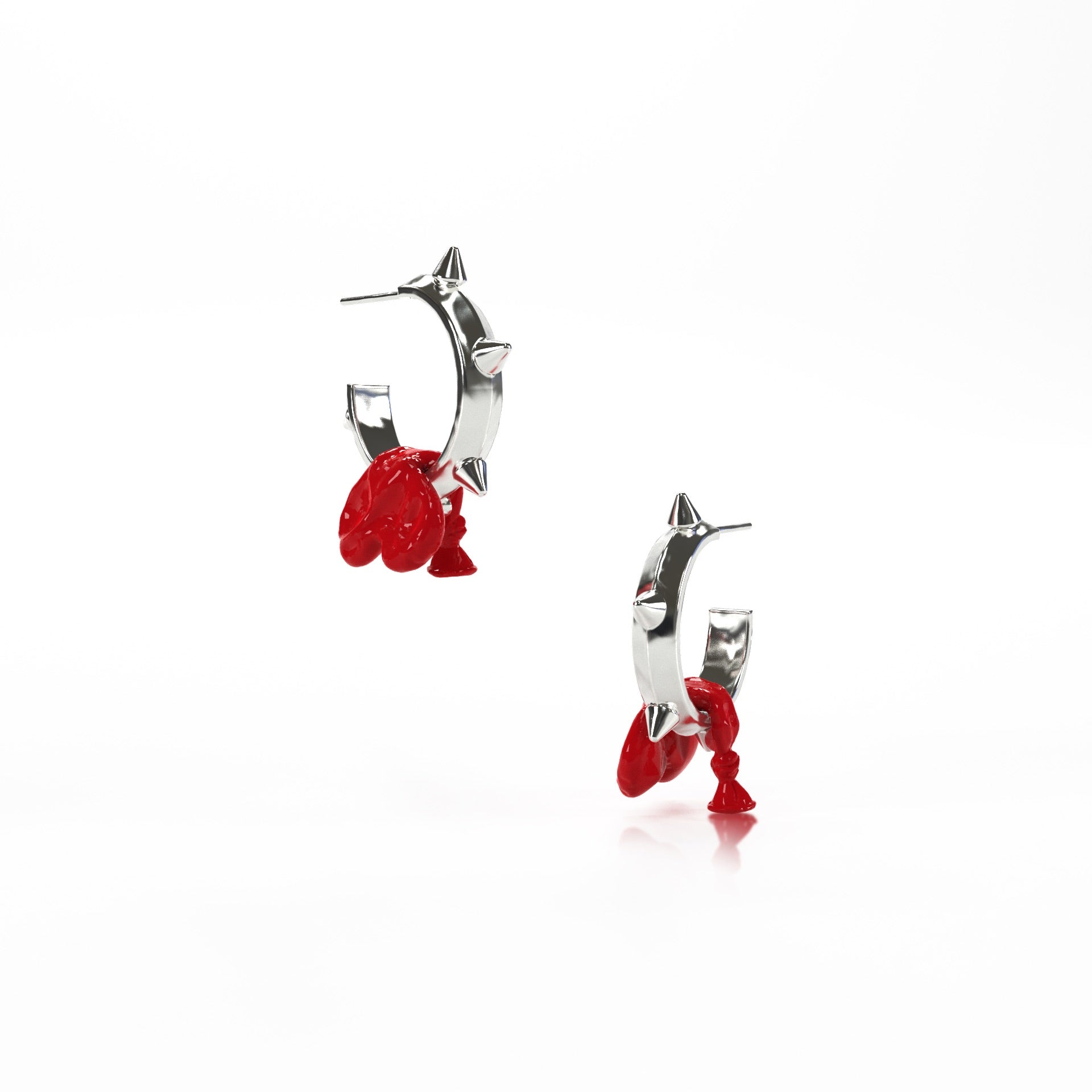 Fun hurts balloons hoops Plata 925
