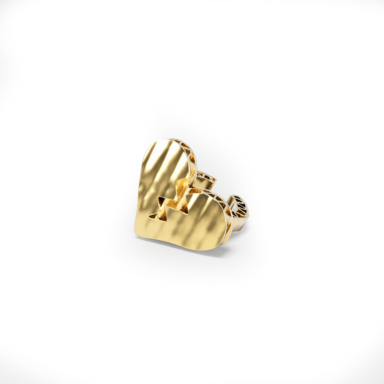 Anillo CARDBOARD BROKEN HEART