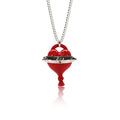 Fun hearts balloon necklace PLATA 925