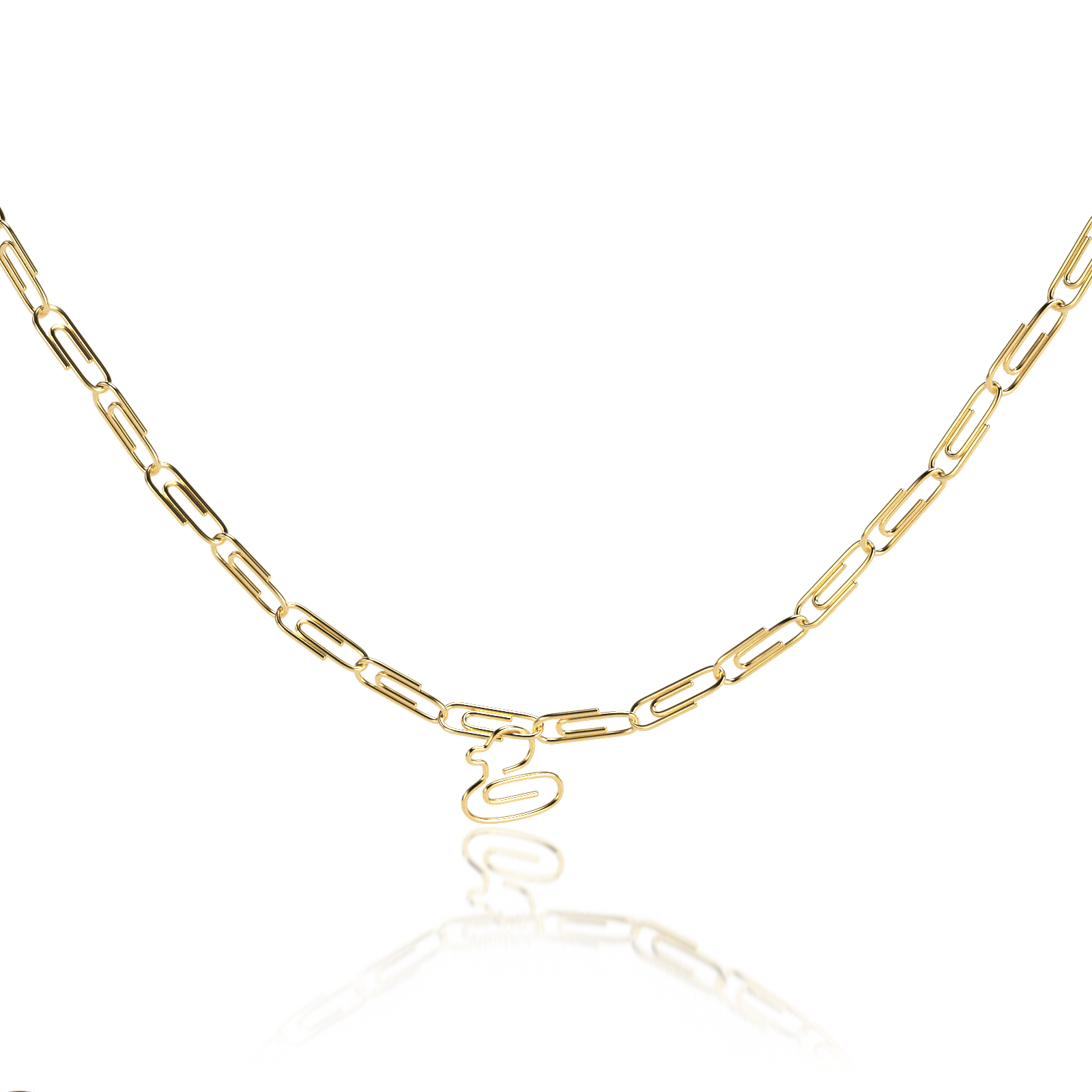 Collar PAPER CLIP + DUCK