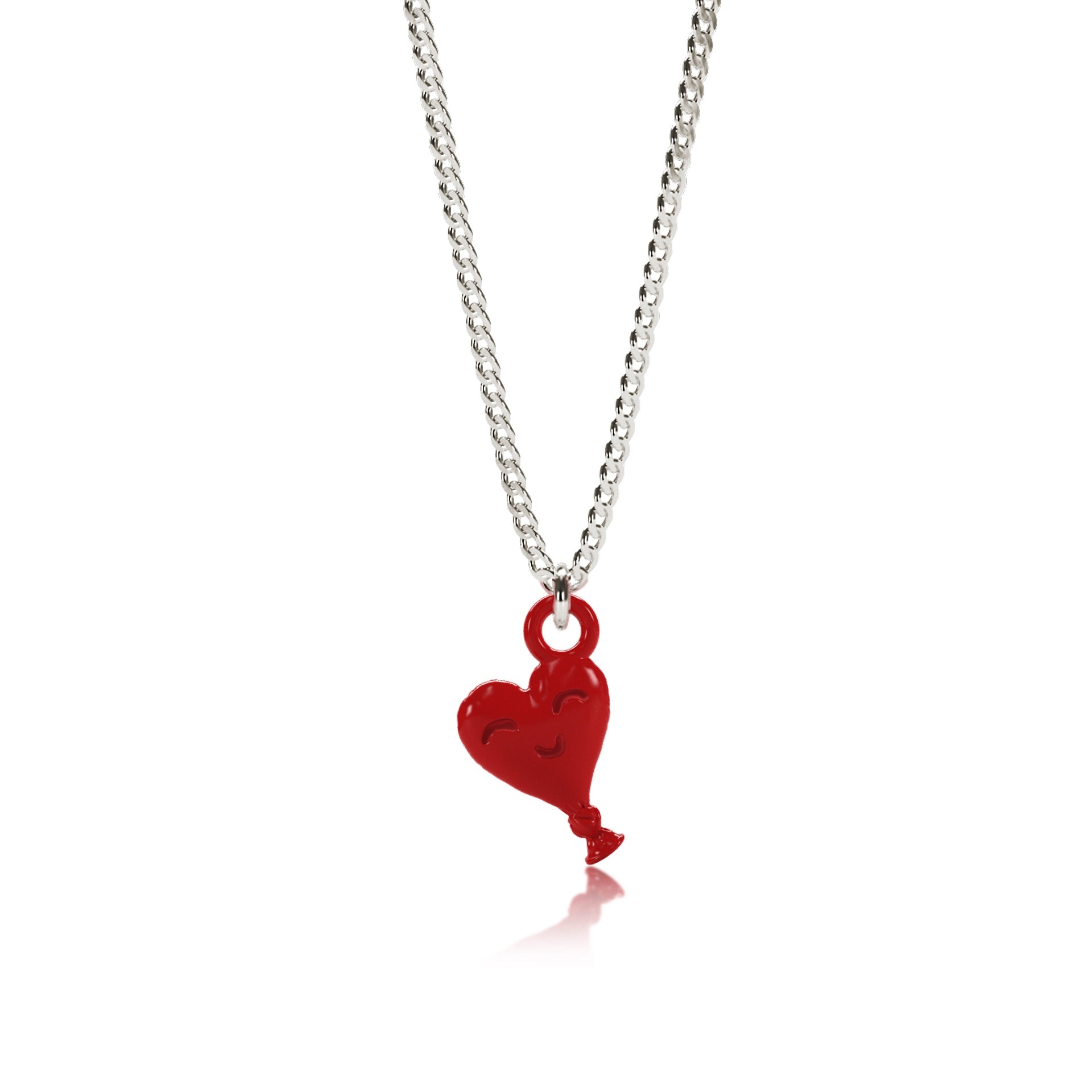 Fun hearts/hurt balloon necklace Resin