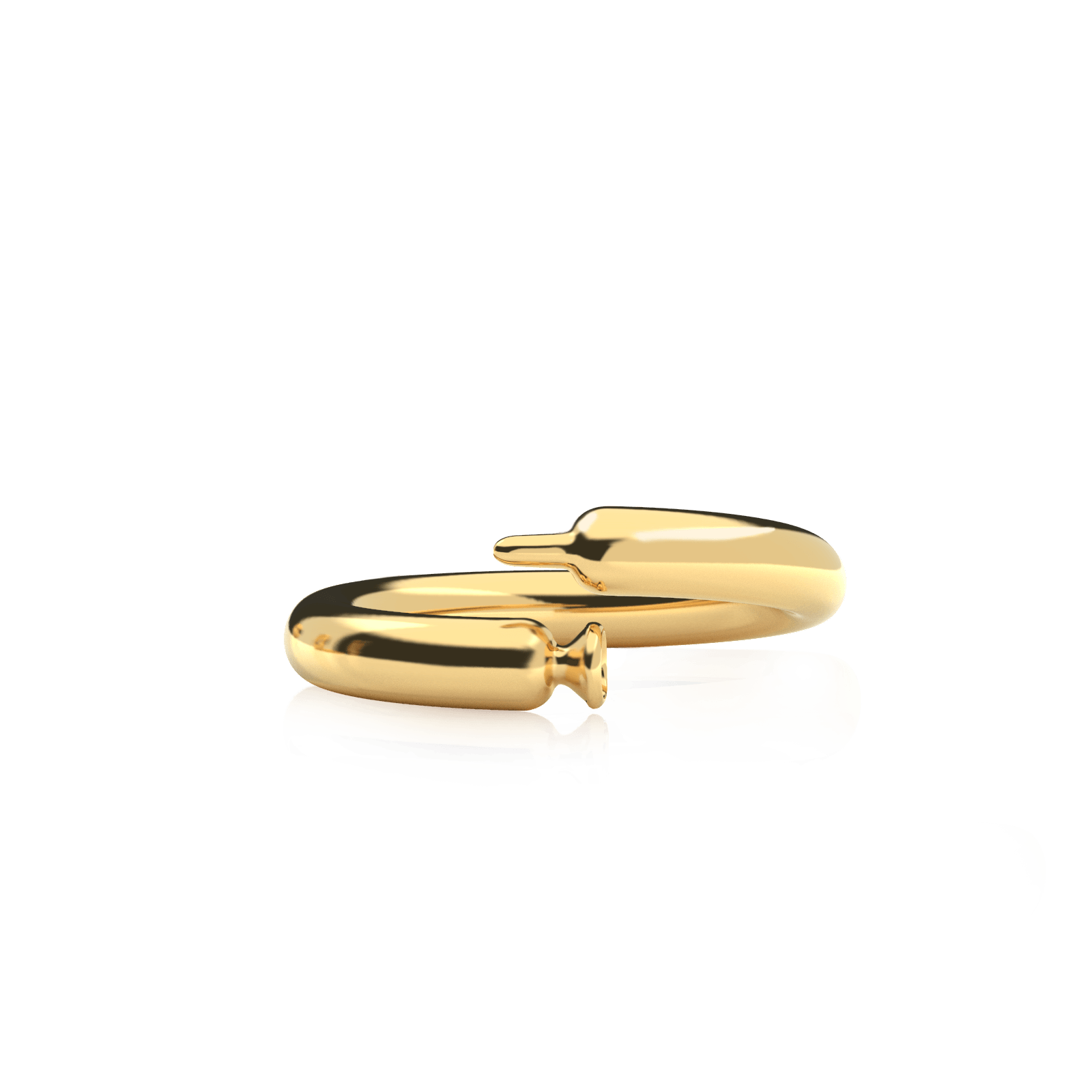 Anillo Latex Balloon Dorado