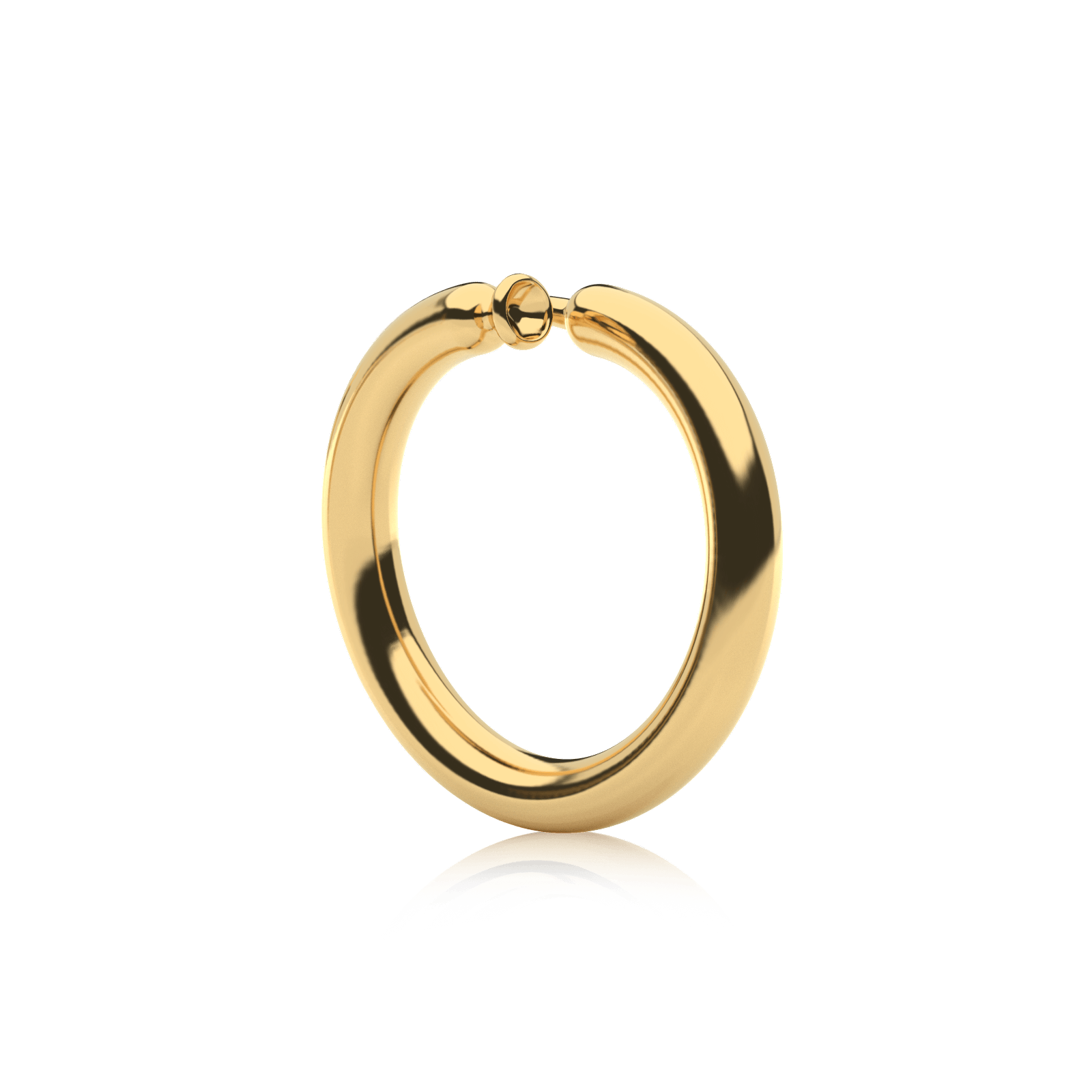 Anillo Latex Balloon Dorado