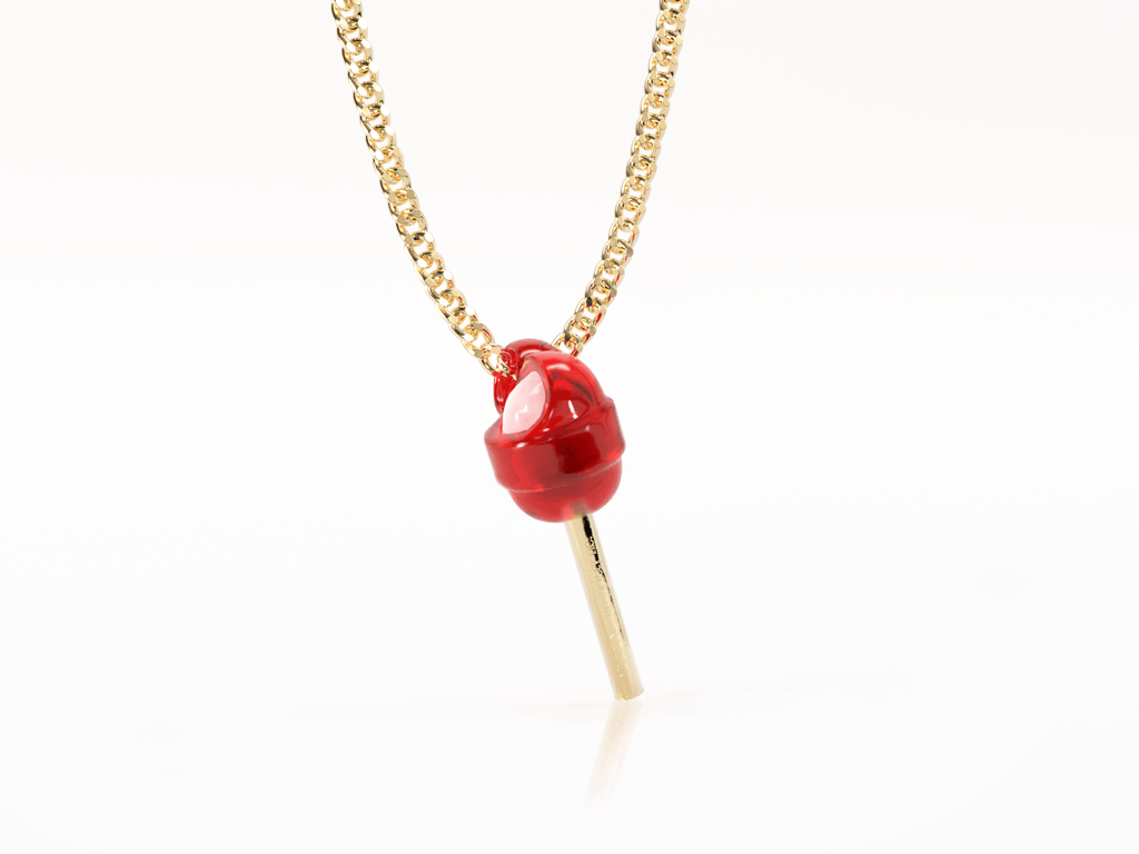 PRE-ORDER Collar Bon Bon Bum ®️Rojo Fresa