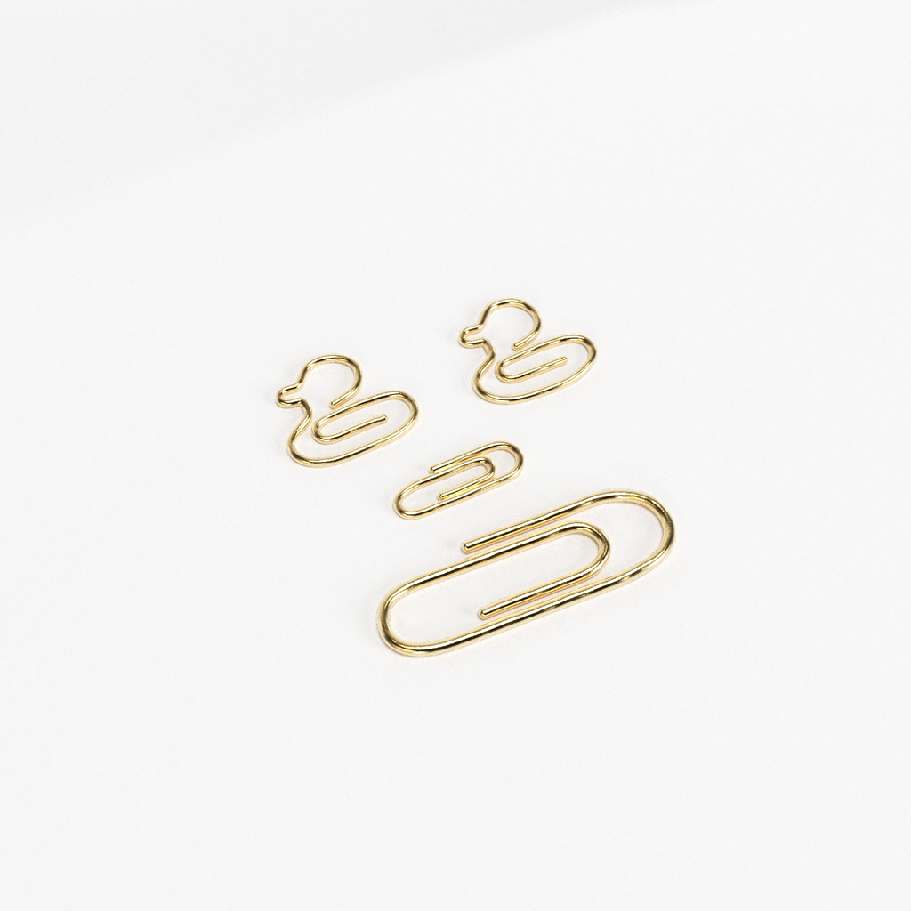 Set PAPER CLIPS DUCK