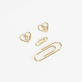 Set PAPER CLIPS BROKEN HEART