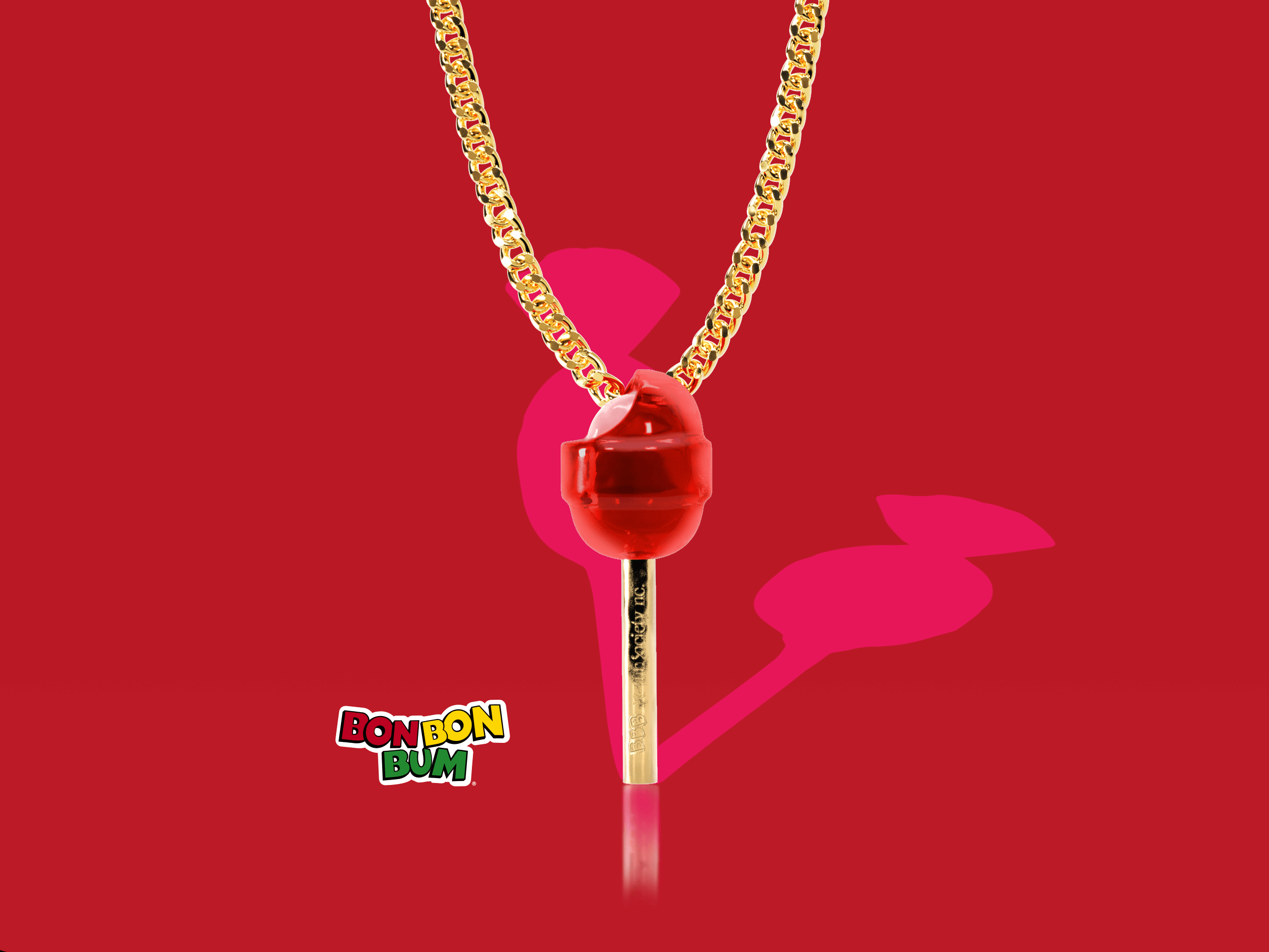 PRE-ORDER Collar Bon Bon Bum ®️Rojo Fresa