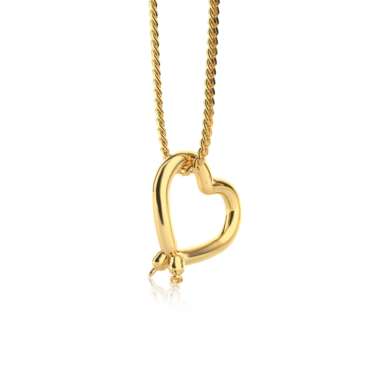 Collar Corazon Latex Balloon hearth necklace 1