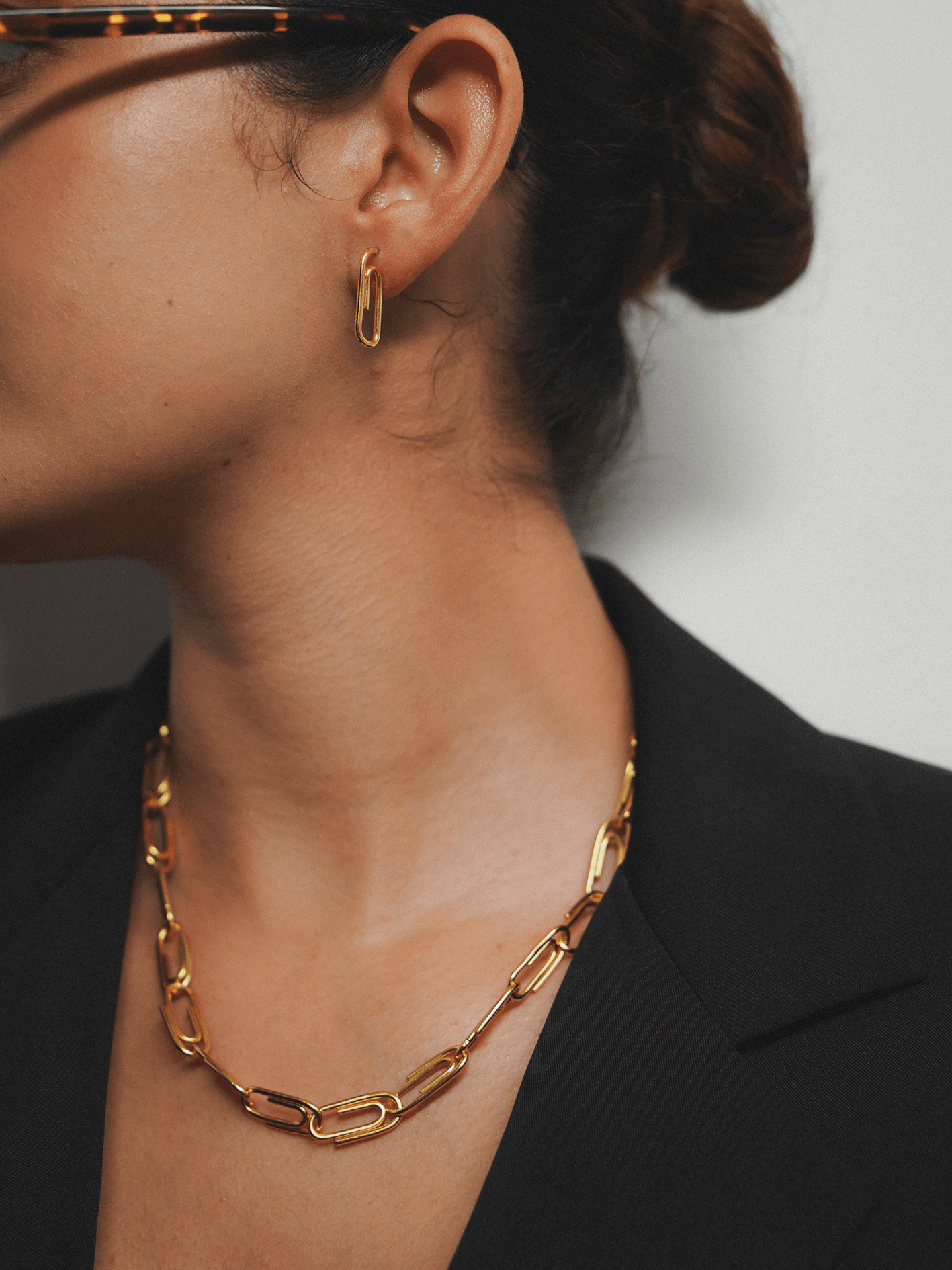 Aretes PAPER CLIP + DUCK