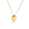 Collar PIN IT CARDBOARD HAPPY FACE