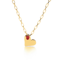 Collar PIN IT CARDBOARD HEART