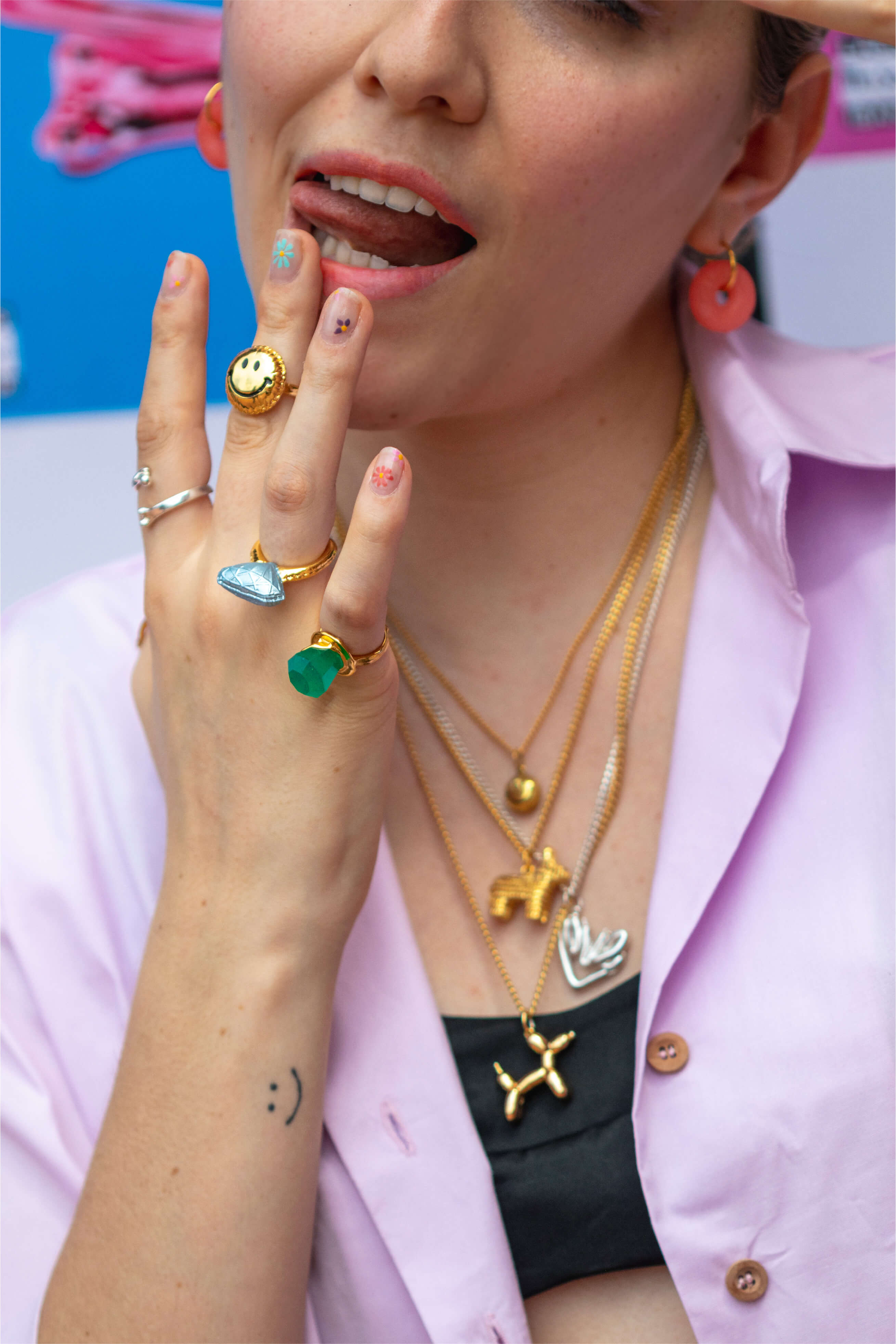 FUN GEM RING GREEN