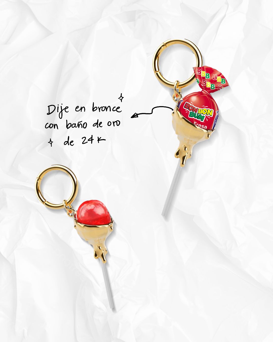 Charm Porta Bombón 📍