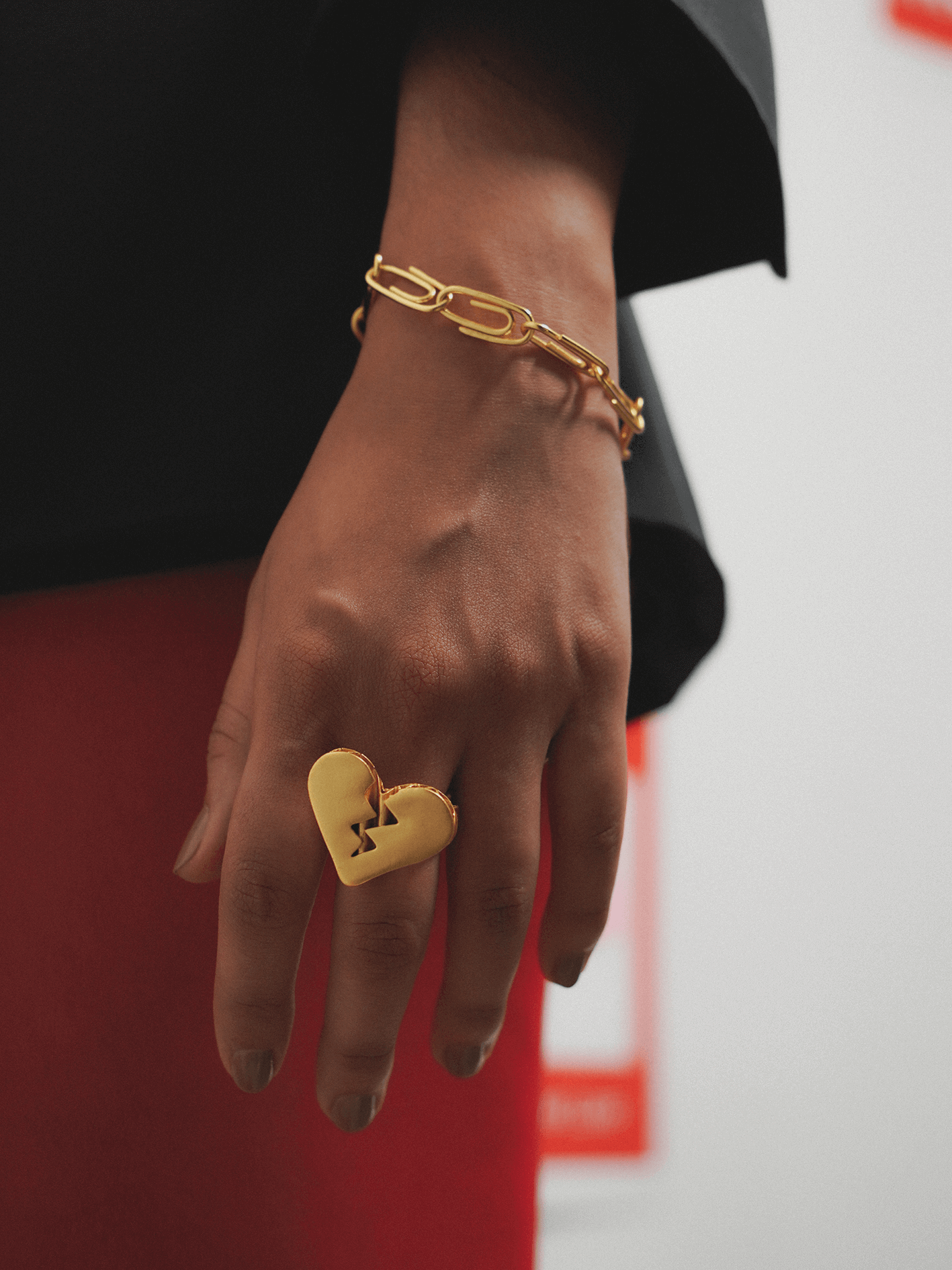 Brazalete PAPER CLIPS + BROKEN HEART