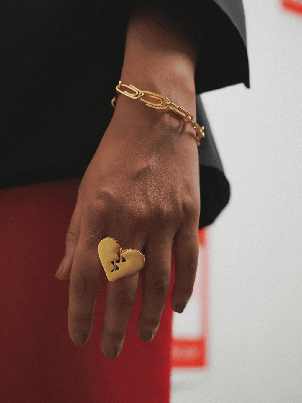 Anillo CARDBOARD BROKEN HEART
