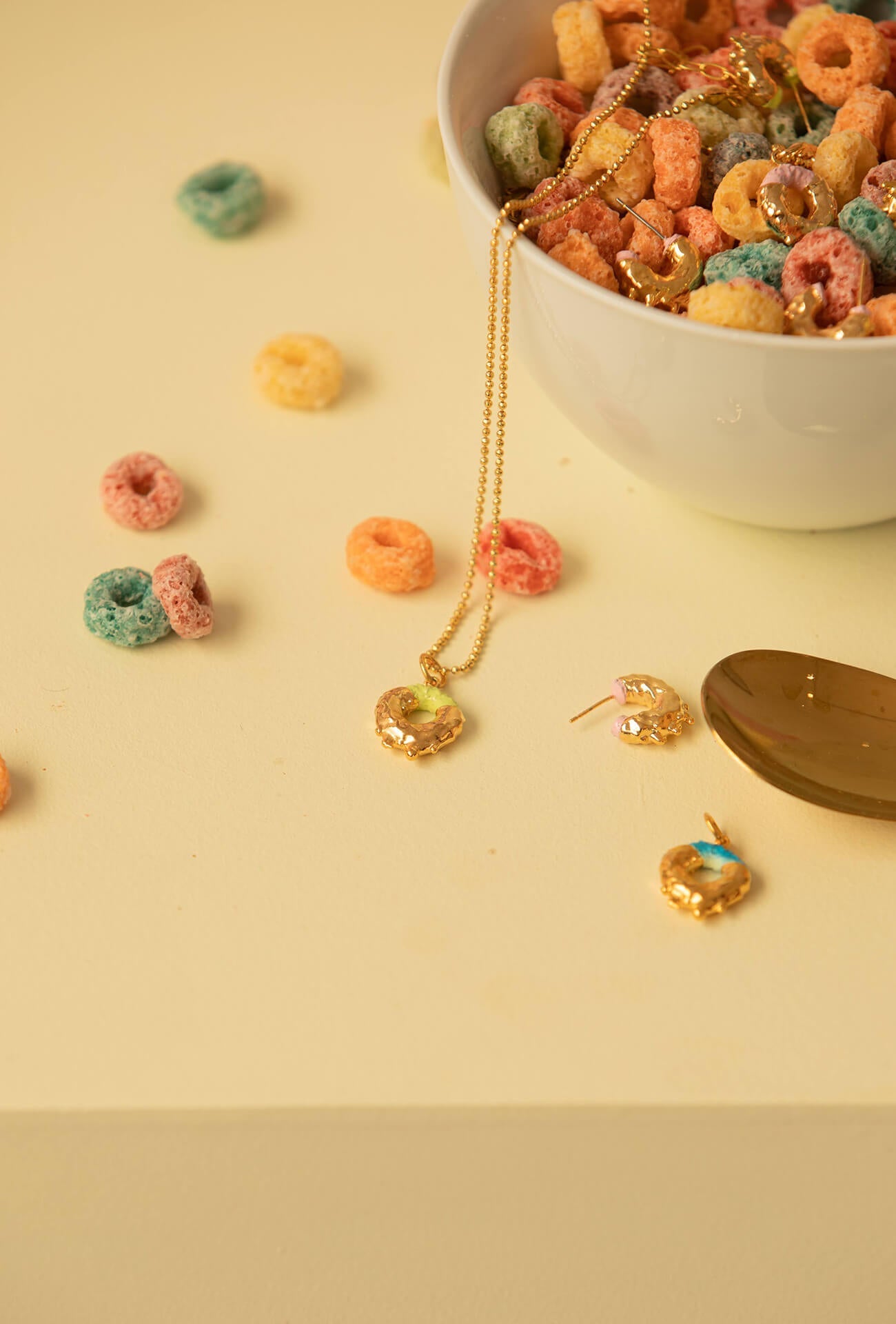 Collar FROOT HOOP rosa