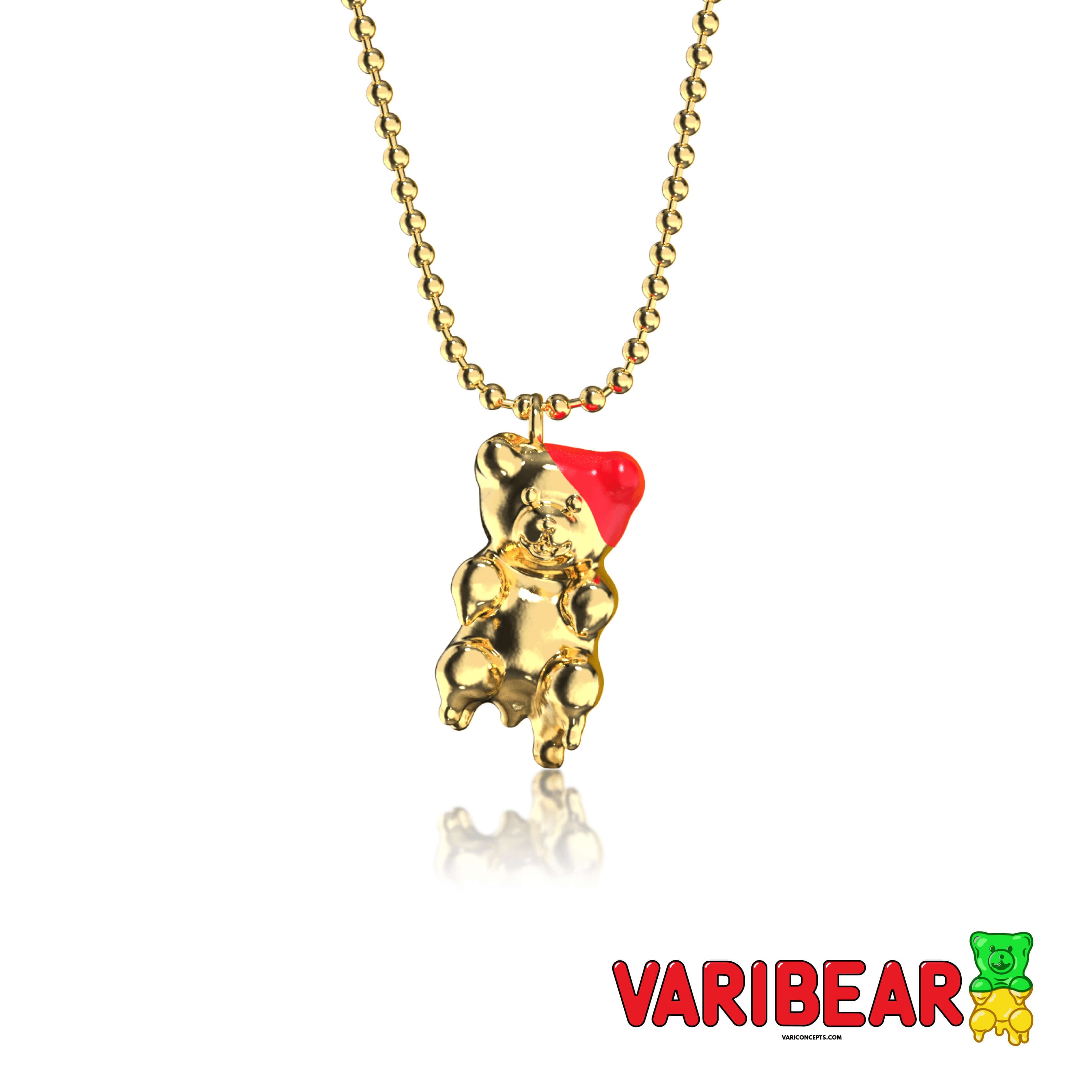Collar GUMMY BEAR Cherry