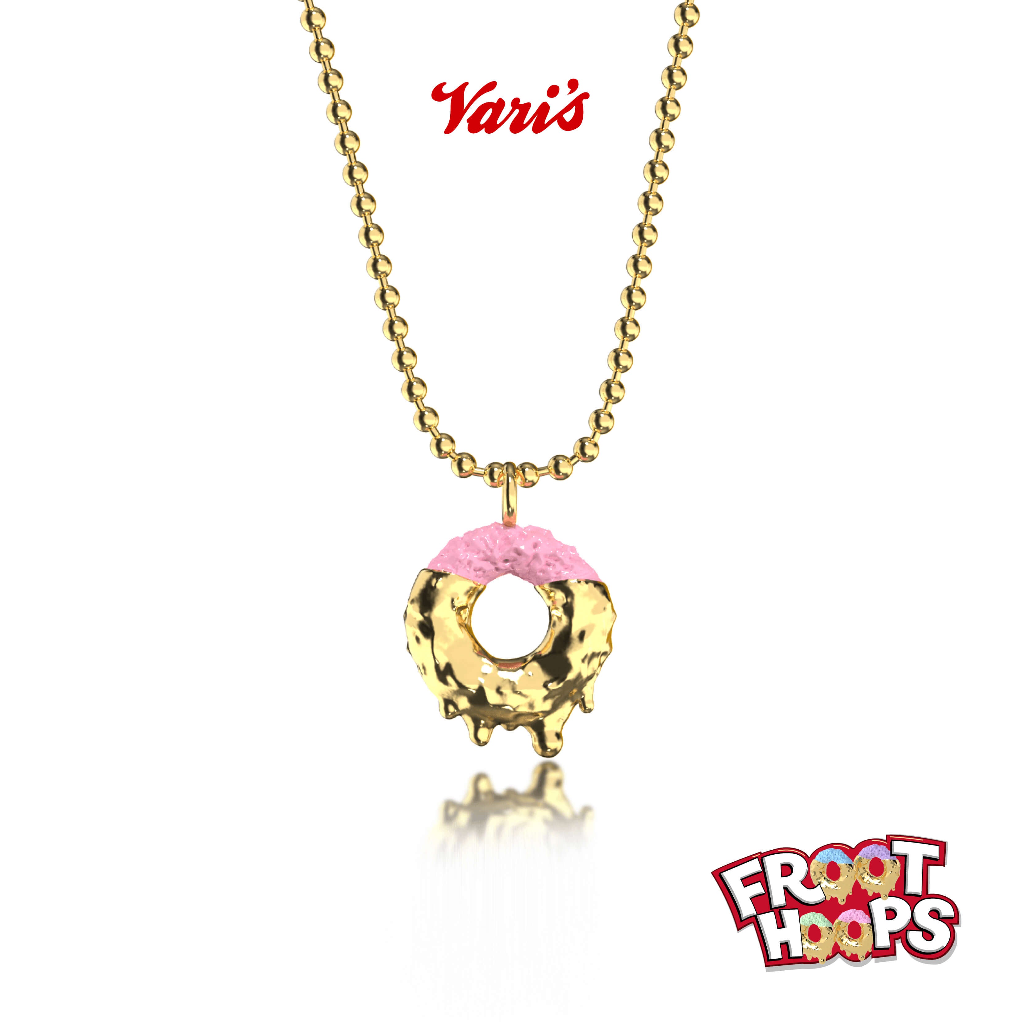 Collar FROOT HOOP rosa