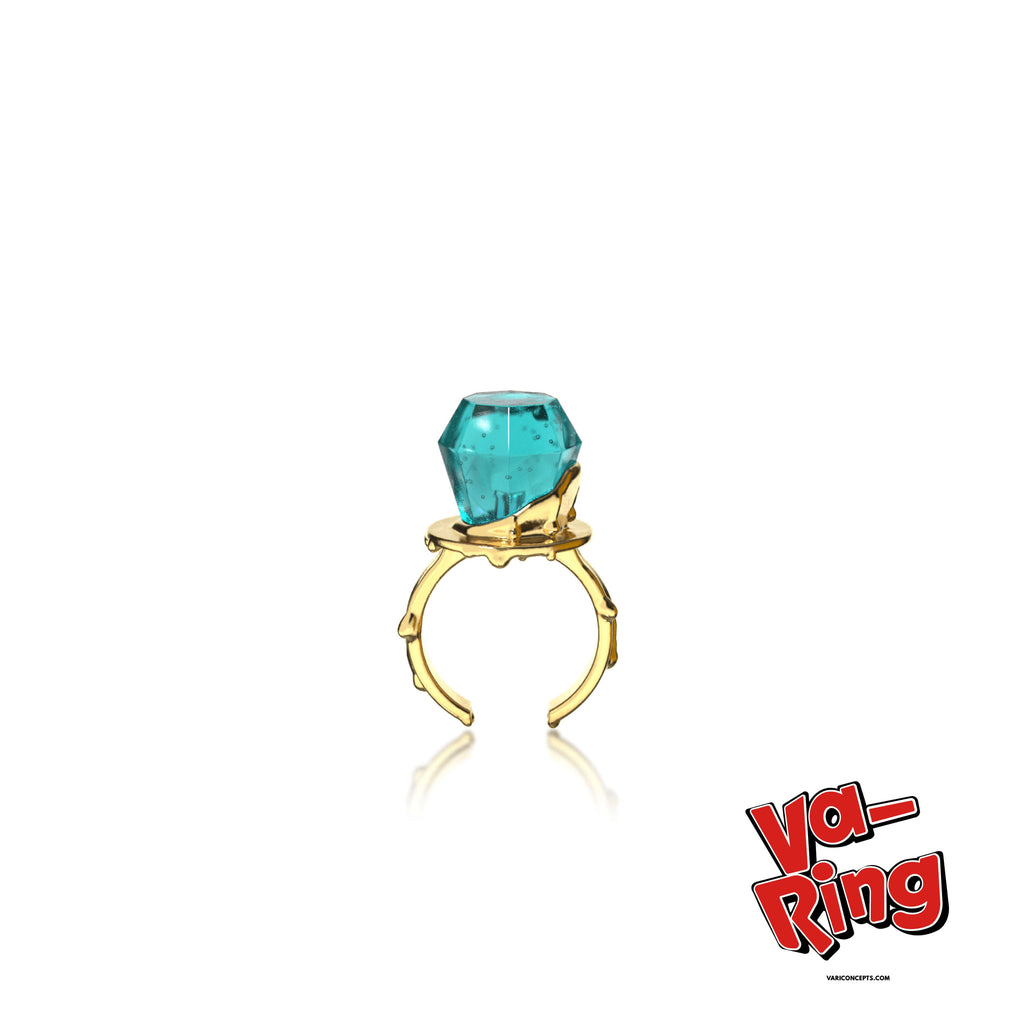 FUN GEM RING BLUE